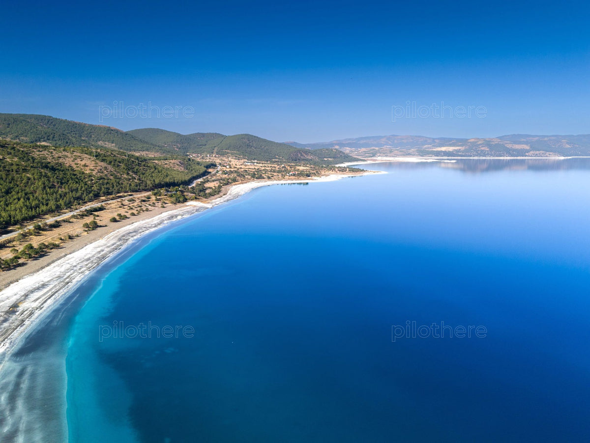 Soaring Over Turquoise Waters: A Gyrocopter Adventure Over Lake Salda | 105 Minutes Long