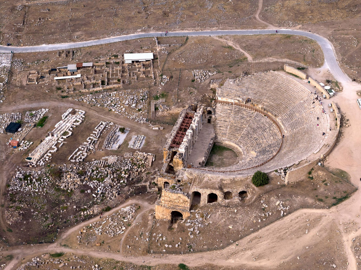 A Gyrocopter Tour Over Pamukkale, Hierapolis and the Buyuk Menderes River | 45 Minutes Long