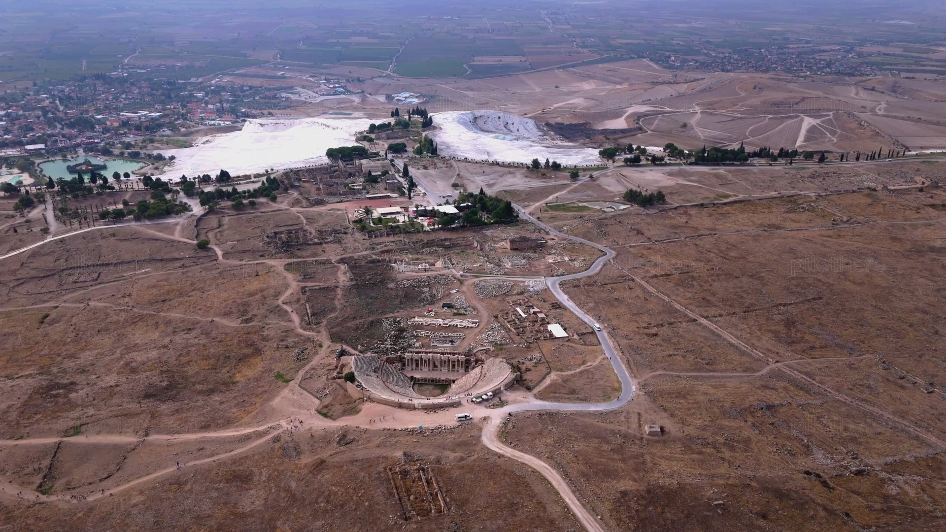 Pamukkale and Hierapolis Gyrocopter Tour | 10 Minutes Long