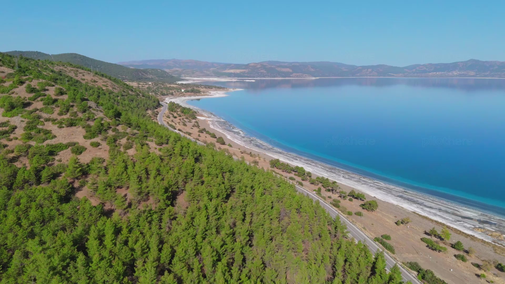 Soaring Over Turquoise Waters: A Gyrocopter Adventure Over Lake Salda | 105 Minutes Long